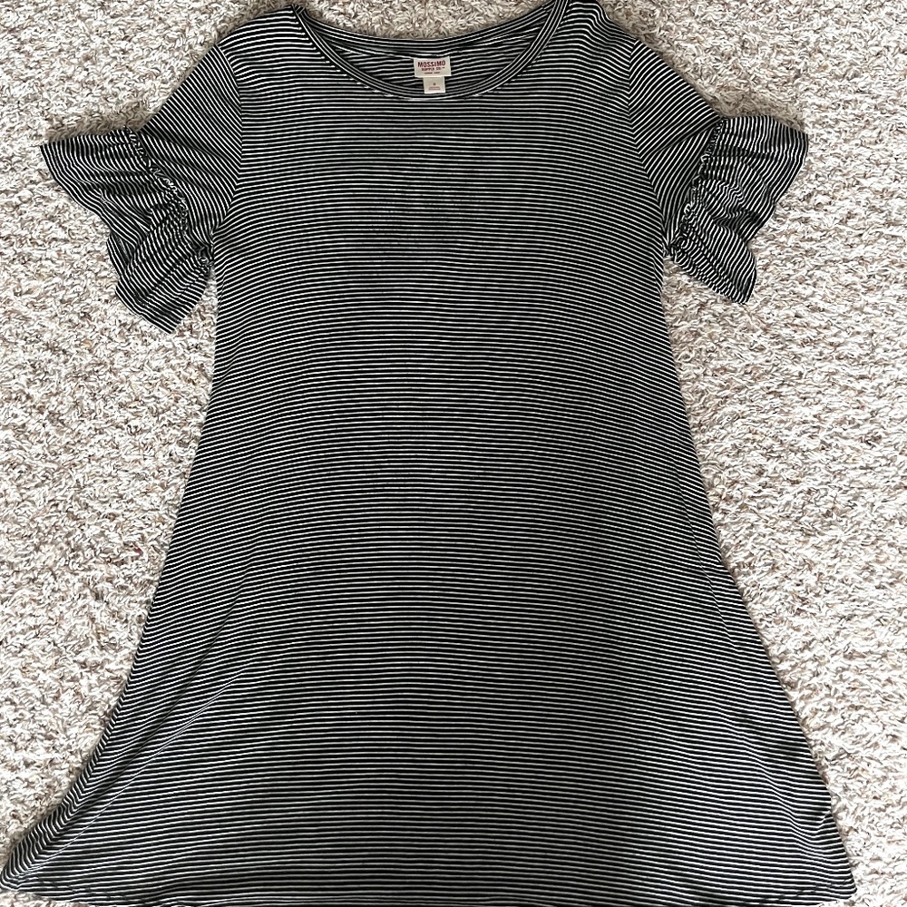 Black and White Stripped Target Summer Dress